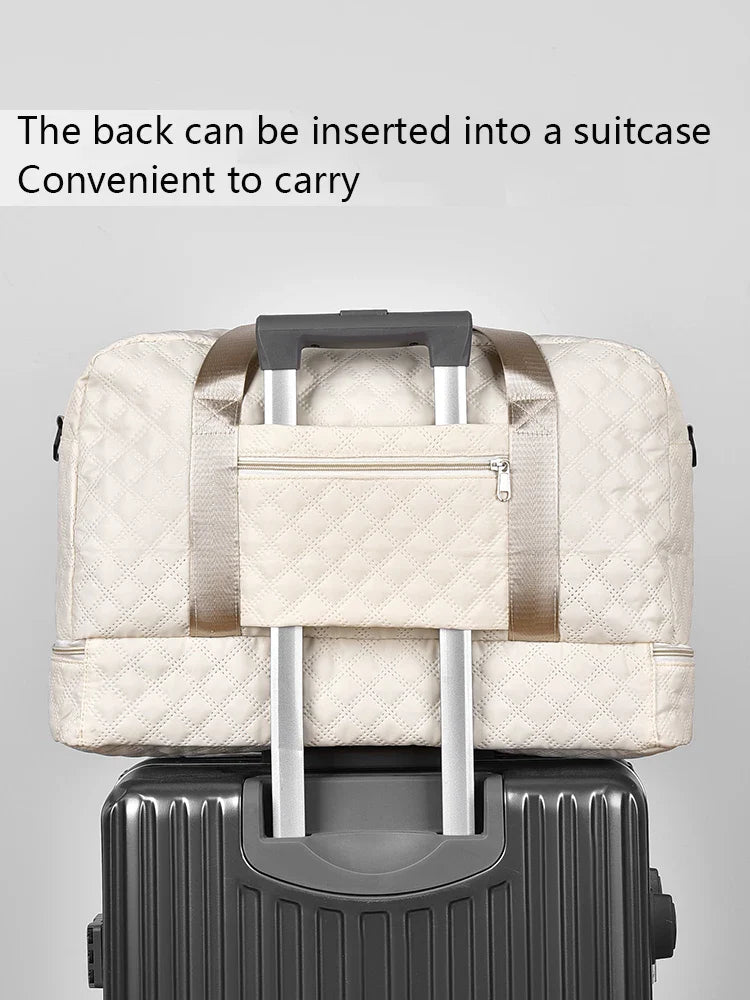 TravelMate | Flexbag | Viel Stauraum & Praktische Aufteilung | Nassfach & Schuhfach Getrennt | Flugtauglich