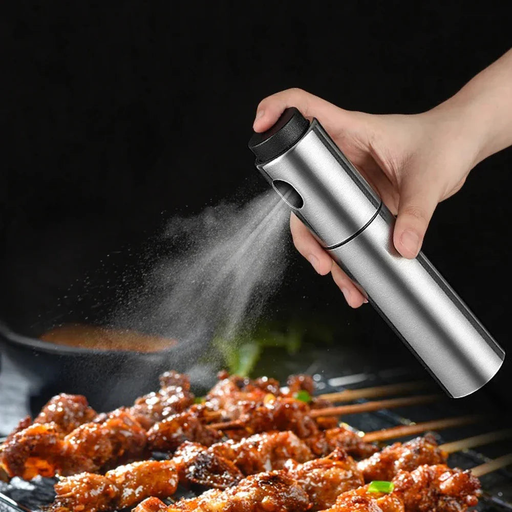 SprayMaster Pro | Edelstahl Ölsprüher | Präzises Sprühen | Nachfüllbar