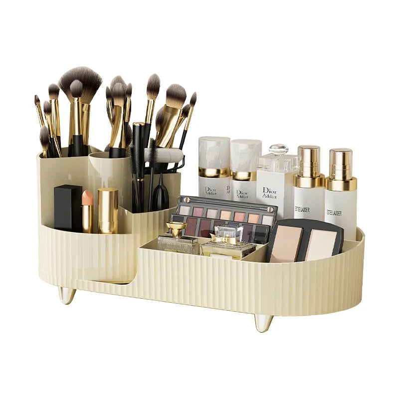 SpinMaster Organizer | 360° Drehbare Aufbewahrungsbox | Multifunktional & Kompakt | Aus stabilem Kunststoff