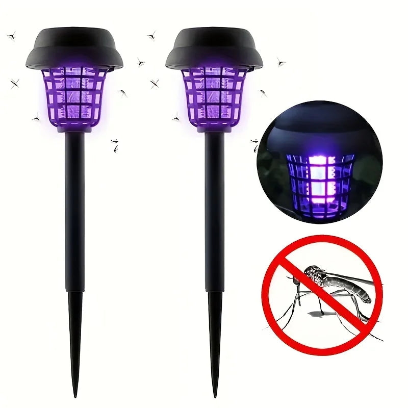 Zappora Solar Insektenlampe | 2-in-1 Licht & Mückenschutz | Wetterfest IP65 | Kabellos