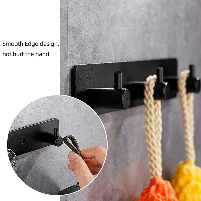 StickHook | Selbstklebender Wandhaken aus Edelstahl | Sicher & Stilvoll | Für Küche, Bad & Büro