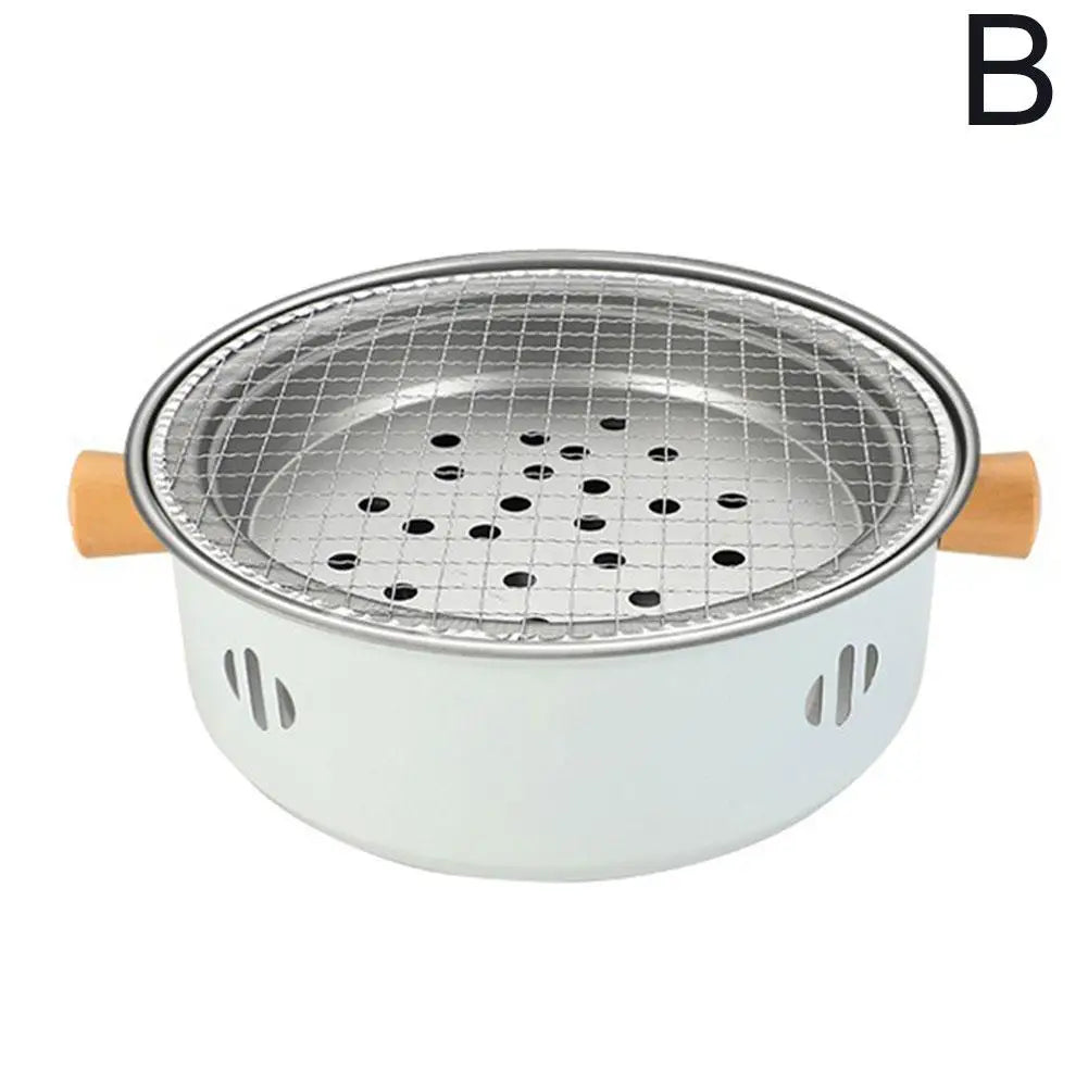 GrillFusion | Tragbarer Holzkohlegrill | Schnellaufheizend & Multifunktional | Kompakt & Sicher | Einfache Reinigung