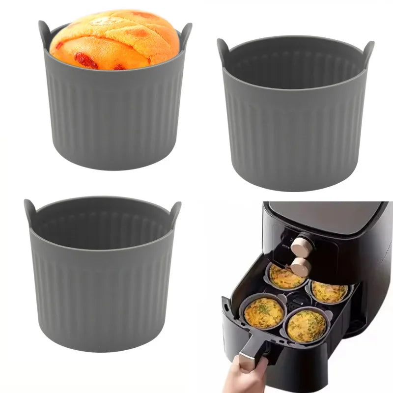 CookFlex Silikonformen | Hitzebeständig & Flexibel | Für Muffins, Eier & Mehr | BPA-frei