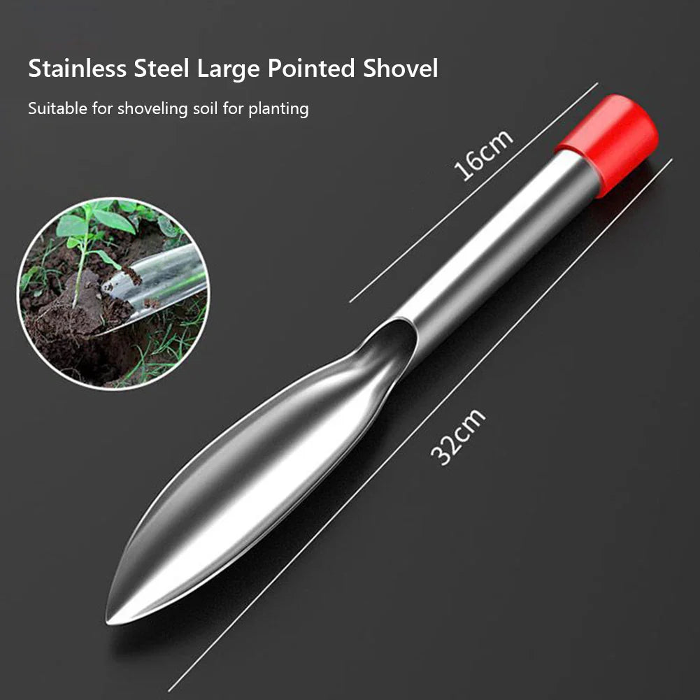 GardenPro Edelstahl Gartenwerkzeug-Set | Scharfe Klingen | Ergonomische Griffe | Für Pflanzen & Unkraut