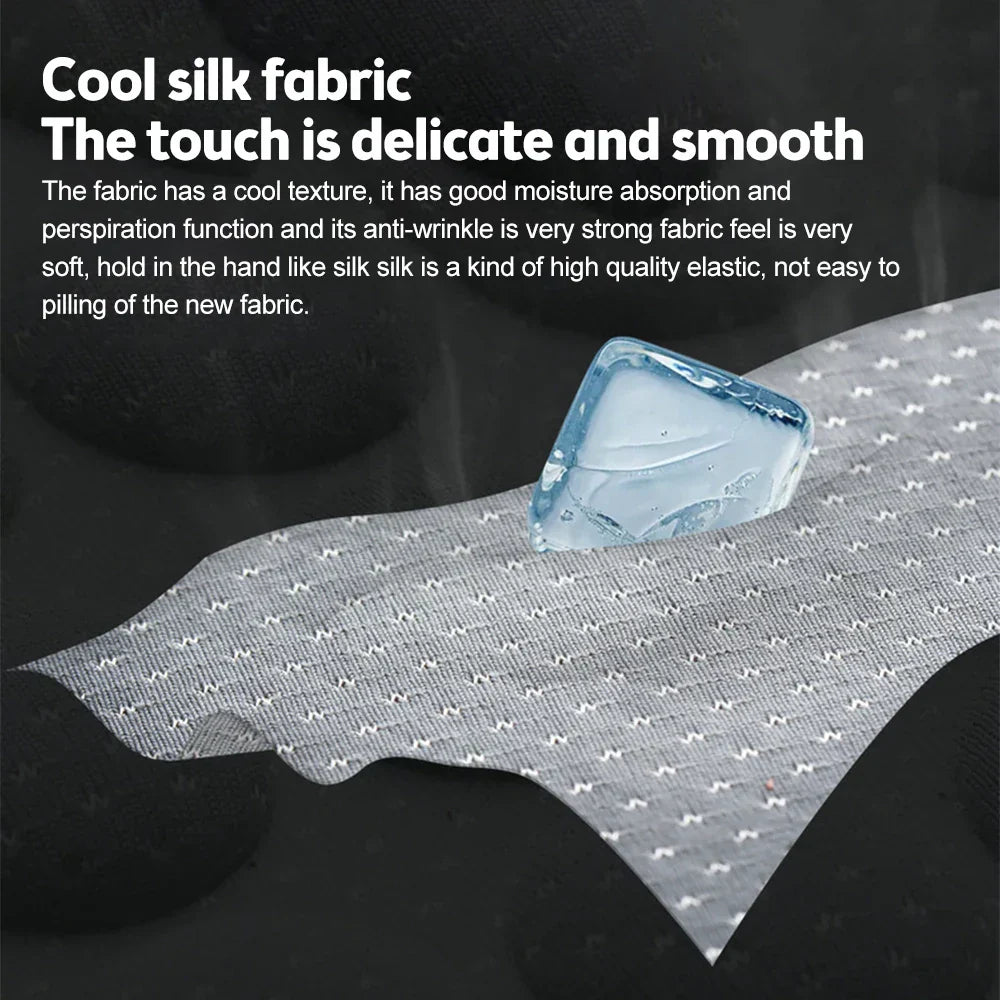 CoolSeat | Kühlendes Auto-Sitzkissen | Atmungsaktiv & Universelle Passform | Eisseide & Mesh