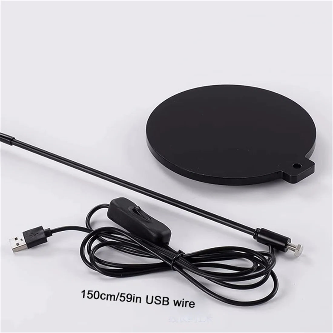 Plantura LED Pflanzenlampe | Höhenverstellbar & Flexarm | USB-Betrieben | Kaltweißes Licht