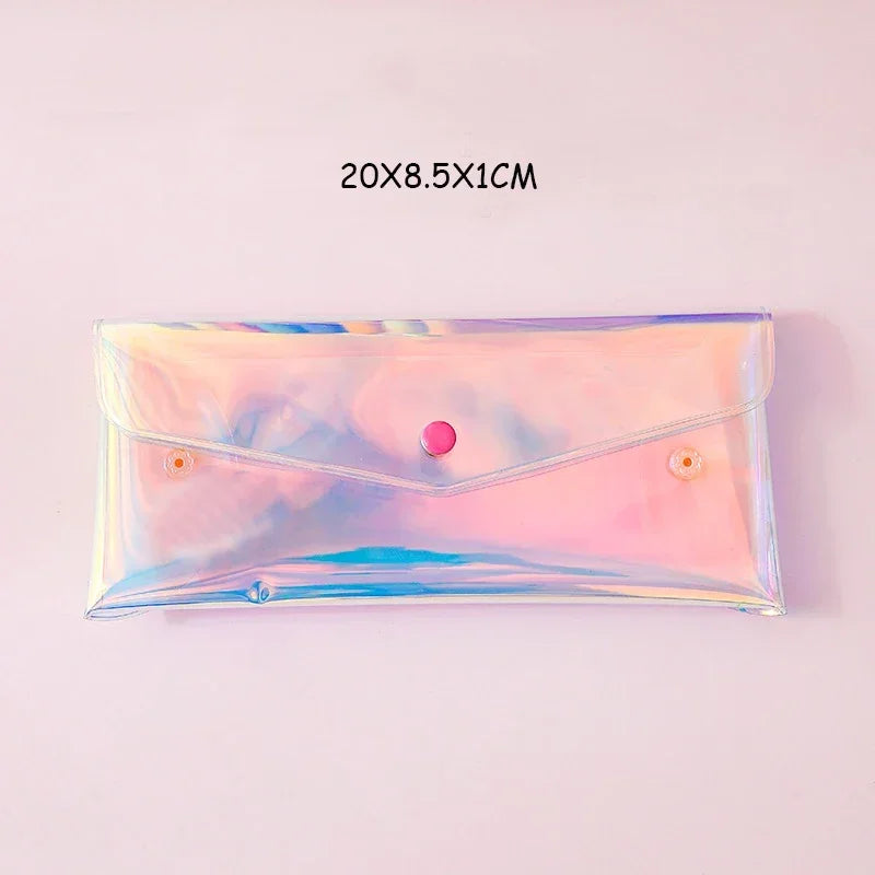 ShineGlow Kosmetiktasche | Holografischer Look | Praktisch & Vielseitig