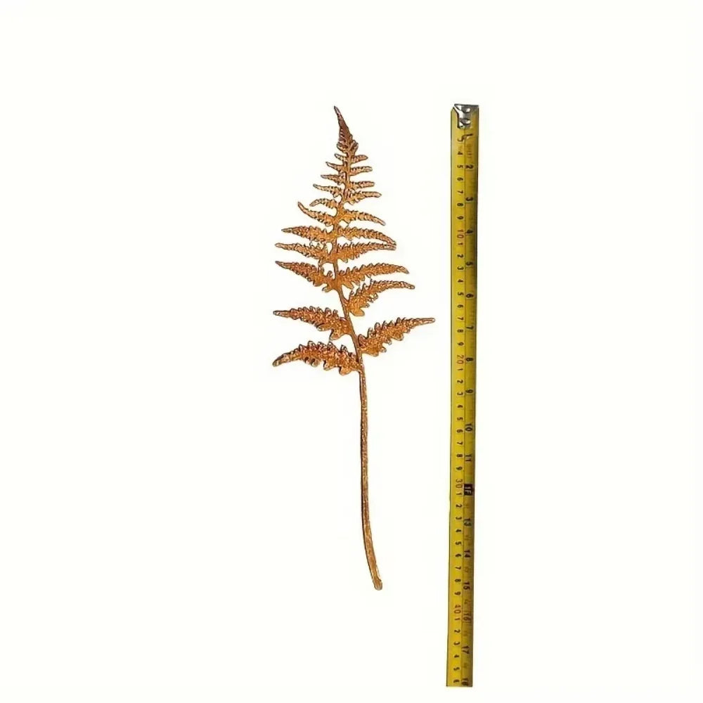 Rustiva Blattdeko | Herbstliche Rostoptik | Für Garten & Innenbereich | Metall-Skulptur