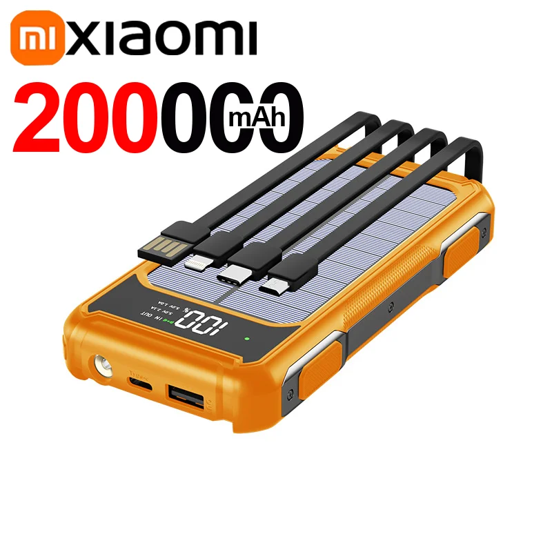 Voltora 200K | Solar Powerbank | 200.000mAh Kapazität | Wiederaufladbar & Kompakt