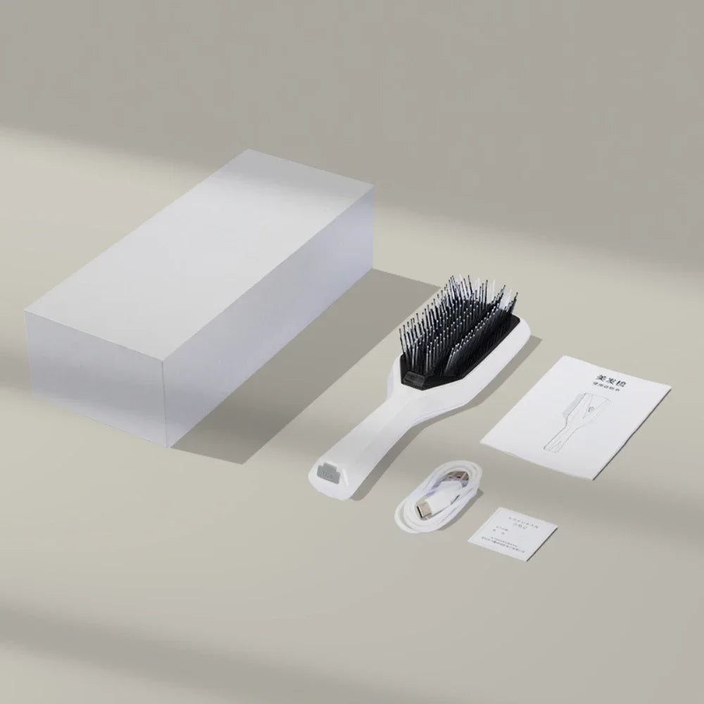 Scalvia Massagekamm | Infrarot & LED-Therapie | Kabellos & Kompakt | Für Haarwachstum & Entspannung