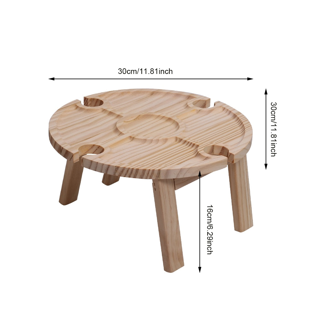 SnackTable – Dein faltbarer All-in-One Tisch für perfekte Picknicks!!