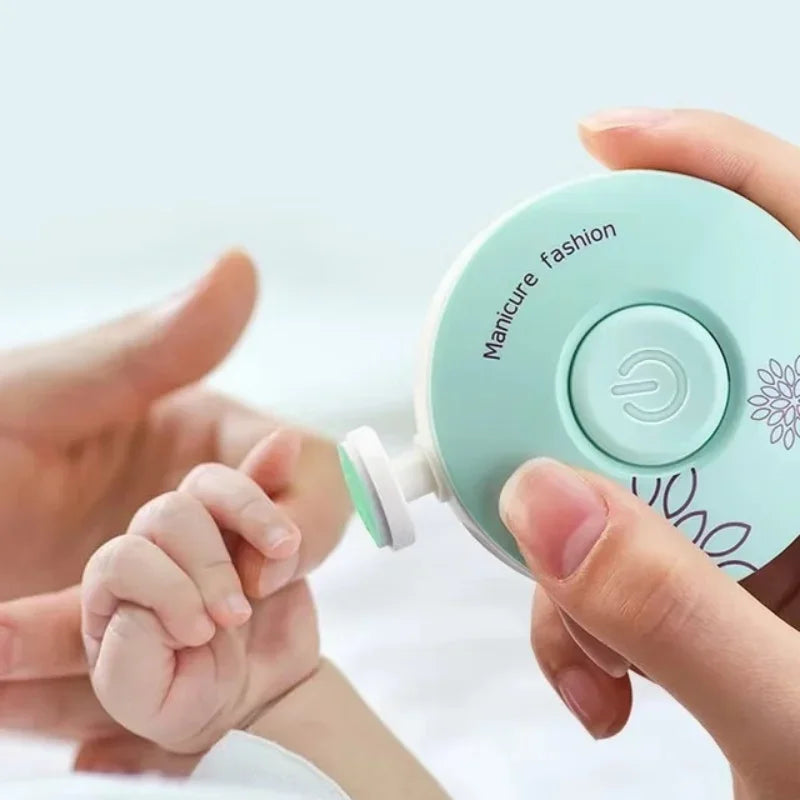 Mimilux | Elektrischer Nageltrimmer | Sanft & sicher | Für Babys & Kleinkinder