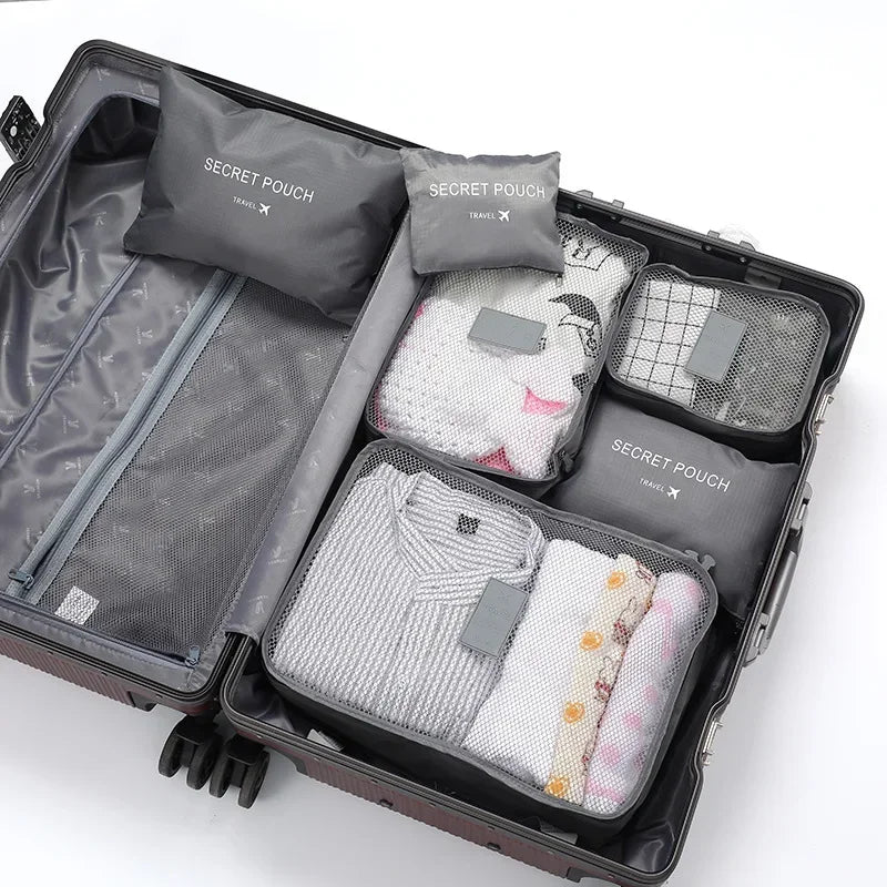 PackMate | Kofferorganizer Set | Wasserabweisend | 6-teilig