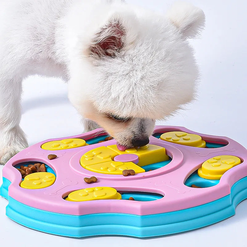 PetPuzzle Pro | Interaktiver Futternapf für Hunde & Katzen | Anti-Schling-Funktion | IQ-Spiel & Beschäftigung | Leicht zu reinigen