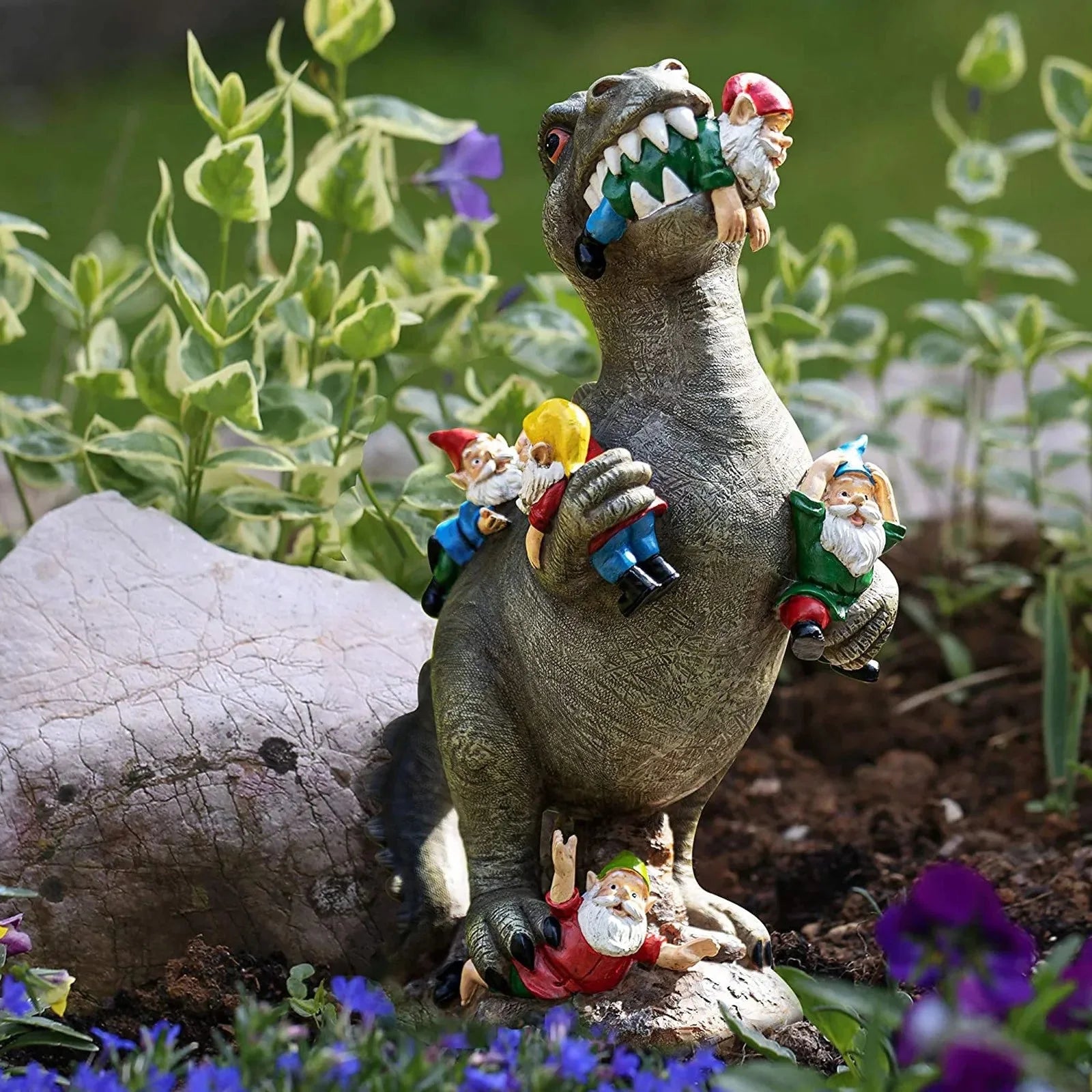 DinoMunch – Der freche Blickfang für Ihren Garten