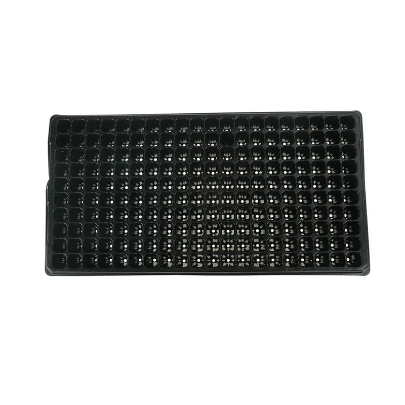 PlantGrow 200er Anzuchtplatte | PVC Keimschale mit Drainage | Wiederverwendbar | Für Gemüse, Kräuter & Obst