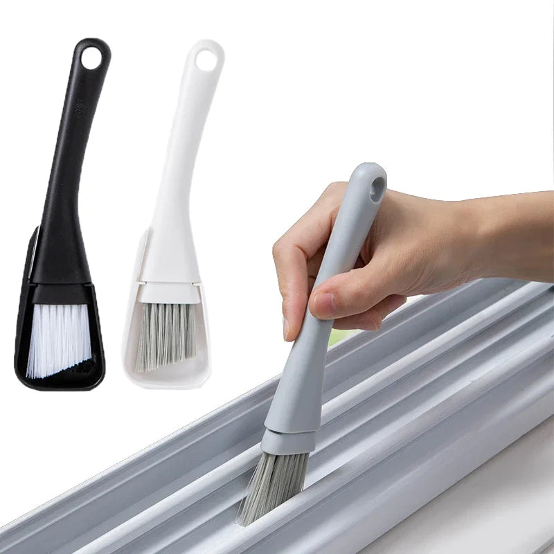DustMate FlexSweep | 2-in-1 Bürste & Kehrschaufel | Für Fugen & Ecken | Kompakt & Praktisch