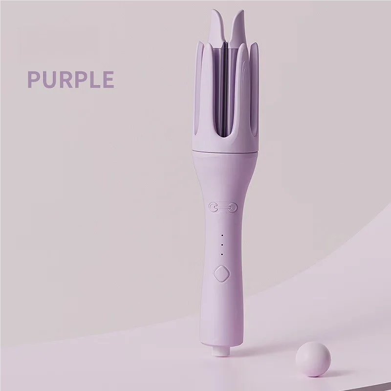 CurlEase Pro Rotierender Lockenstab | 2-in-1 Curler & Glätter | Turmalin-Keramik Technologie | Automatische Rotation