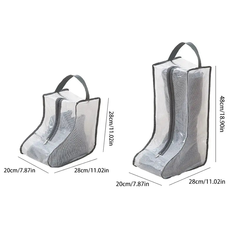 ClearZip Pro | Staubfreie Aufbewahrung | Flexibel & Praktisch | Atmungsaktives PVC