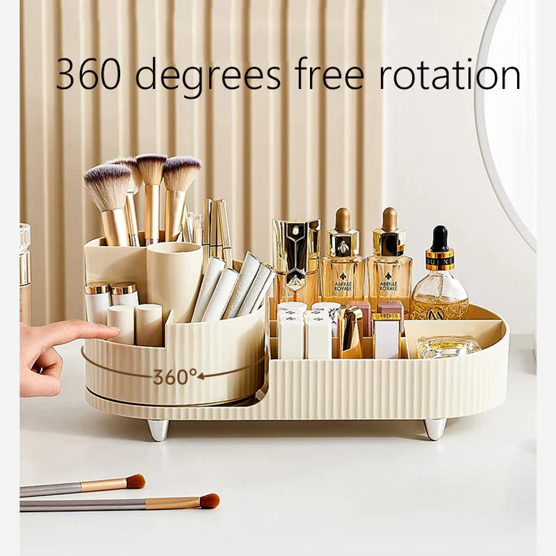 SpinMaster Organizer | 360° Drehbare Aufbewahrungsbox | Multifunktional & Kompakt | Aus stabilem Kunststoff