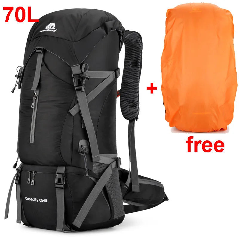 AlpineFlex Trekkingrucksack 70L | Wasserdicht | Komfortabel & Strapazierfähig