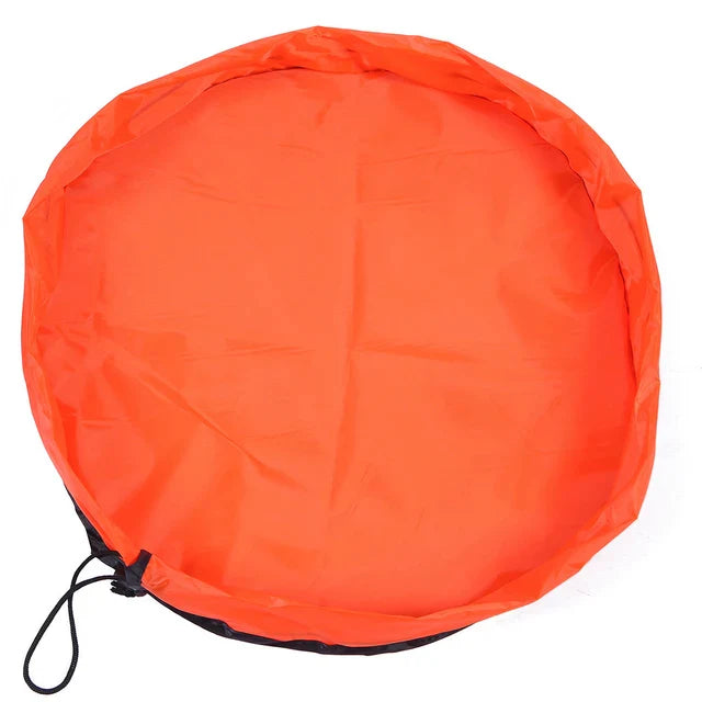 PlayMate Spielzeug-Aufbewahrungsmatte | 2-in-1 Design | Extra Groß & Strapazierfähig