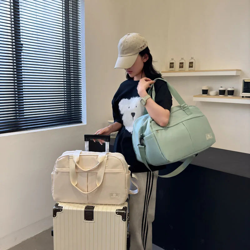 LuganoFlex Travel Bag | Erweiterbar & Flexibel | Geräumig & Stilvoll | Wasserabweisend