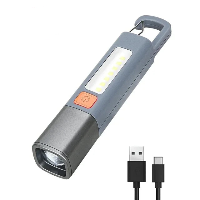 LumaTorch | LED Taschenlampe | Kompakt & Wiederaufladbar | Perfekt für Abenteuer