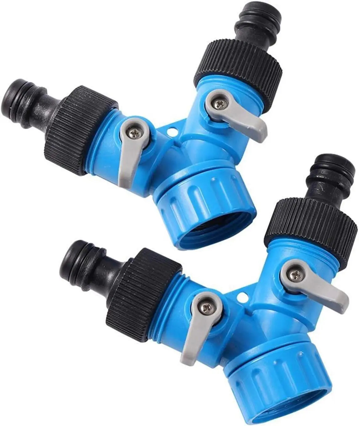 HydroSplit | Y-Verteiler mit 3/4" Innengewinde | Zwei Ausgänge | Individuell Regelbar