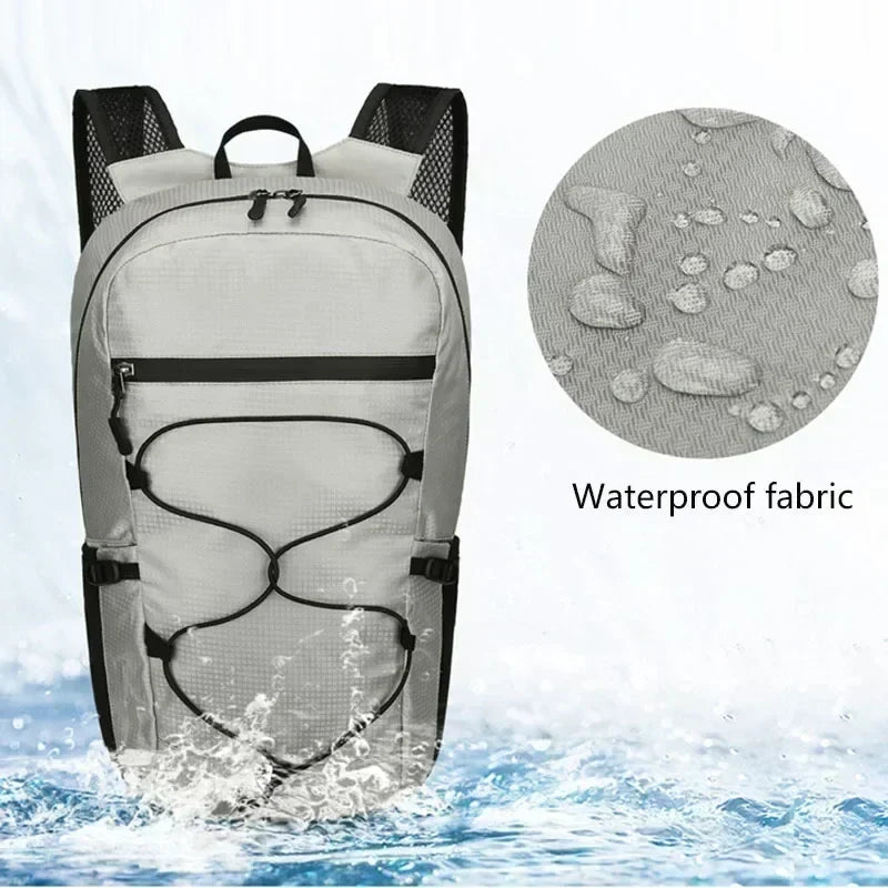 FlexiPack 20L Rucksack | Faltbar & Wasserdicht | Ultraleicht & Praktisch