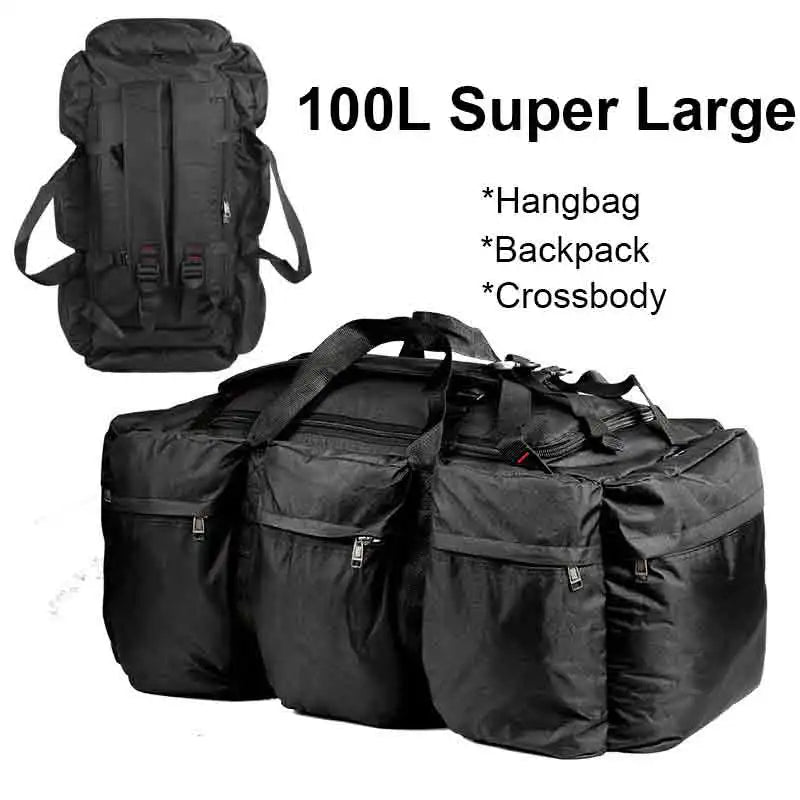 NomadPack | Multifunktionale Outdoor-Tasche | 4-in-1 Tragesystem | Wasserdicht & Robustes Nylon