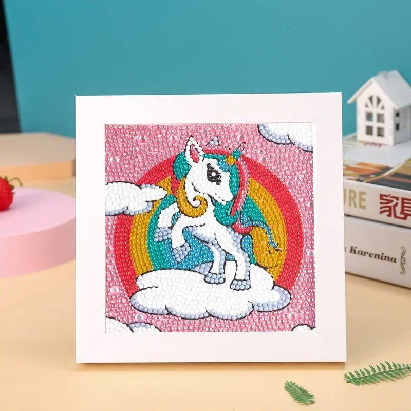 DiamondArt Kids | DIY Diamant-Malset für Kinder | Kreativer Bastelspaß