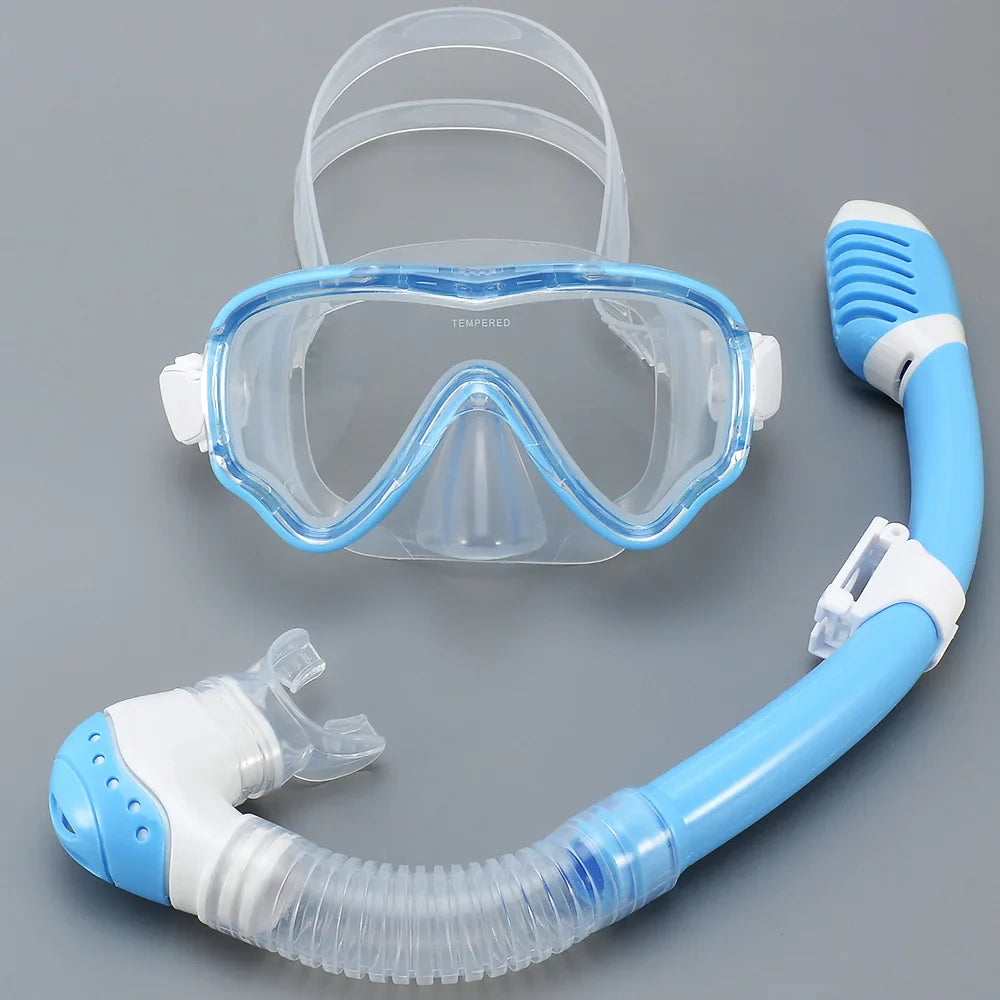 AquaExplorer Schnorchel-Set | Sicher & Komfortabel für Kinder