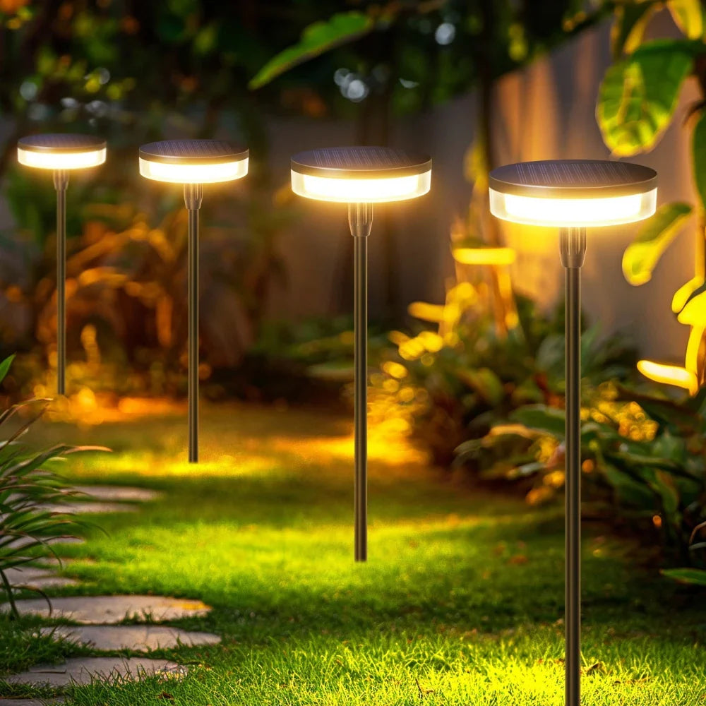 WindLume | Solar Gartenleuchte | Automatisches Ein- und Ausschalten | Wetterfest & Energiesparend