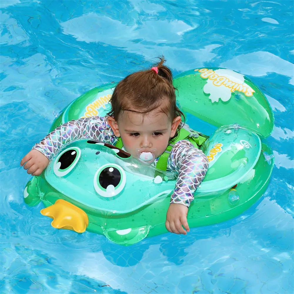 Swimilo Babyschwimmring | Sicher & Aufblasbar | Für 6–36 Monate | Für Pool & Badewanne