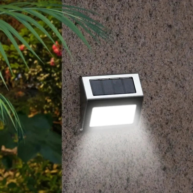 LumaSolar Gartenleuchte | Edelstahl | Solarbetrieben | IP45 Schutz