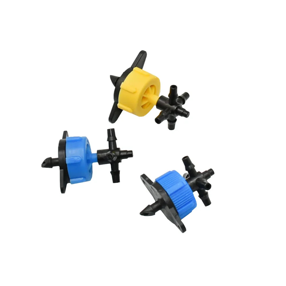 HydroLink SplitConnect | 2-Wege Tropfbewässerungs-Verbinder | Für 3/5 mm Systeme | Druckfest & Vielseitig