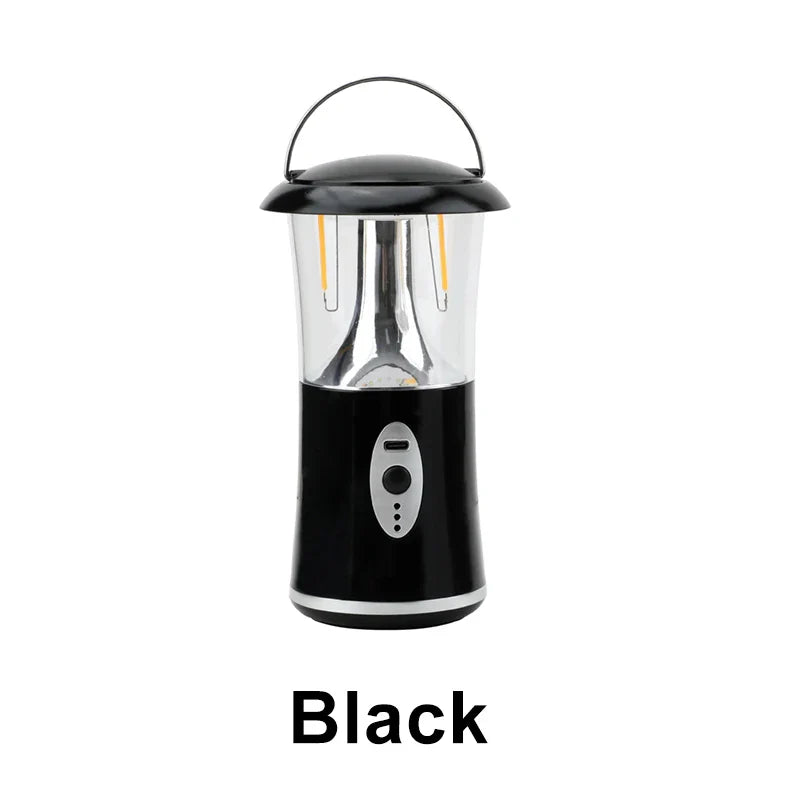 LumiTrail Solar Campinglampe | 3 Lichtmodi | IPX4 Wasserdicht