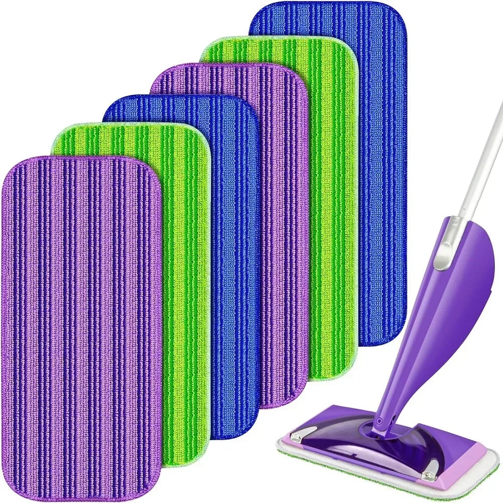 EcoClean Pads | Wiederverwendbare Wischpads | Hohe Schmutzaufnahme | Kompatibel mit Swiffer Wet Jet