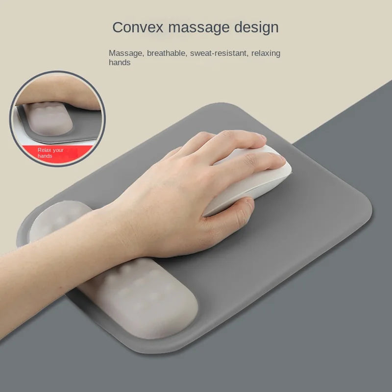 Palmira Mauspad | Ergonomisch & Stylisch | Memory Foam Komfort | Rutschfest & Dekorativ