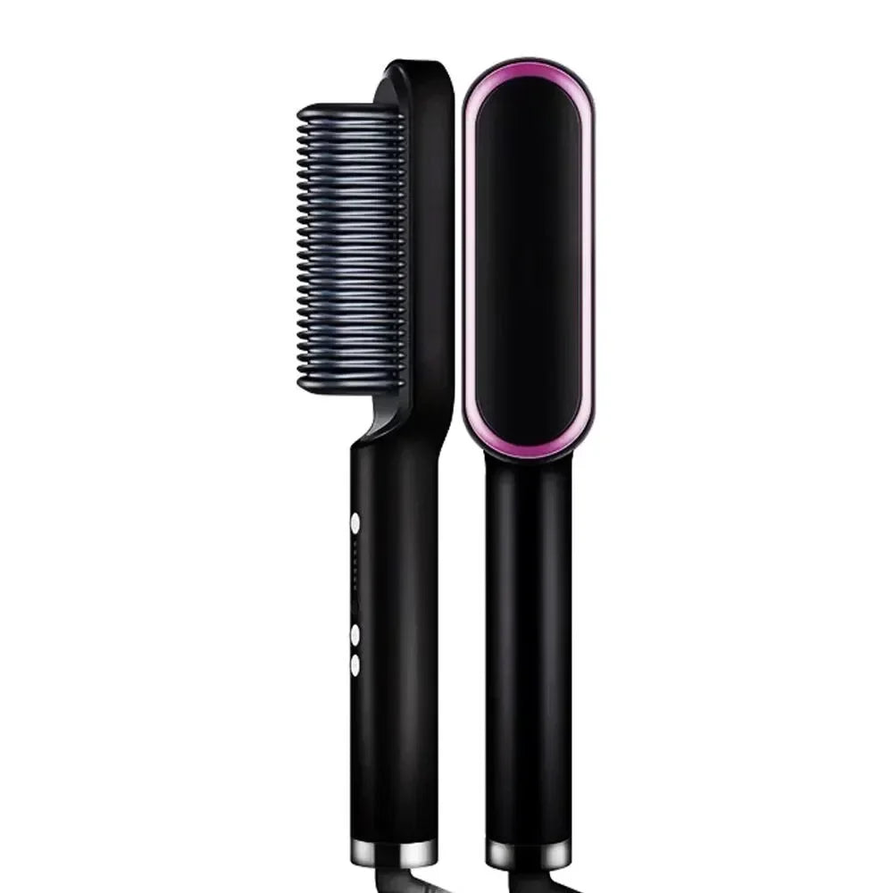 Glamora StylePro | 3-in-1 Glättkamm & Glätteisen | Ionen-Technologie gegen Frizz | Für Glattes & Glänzendes Haar