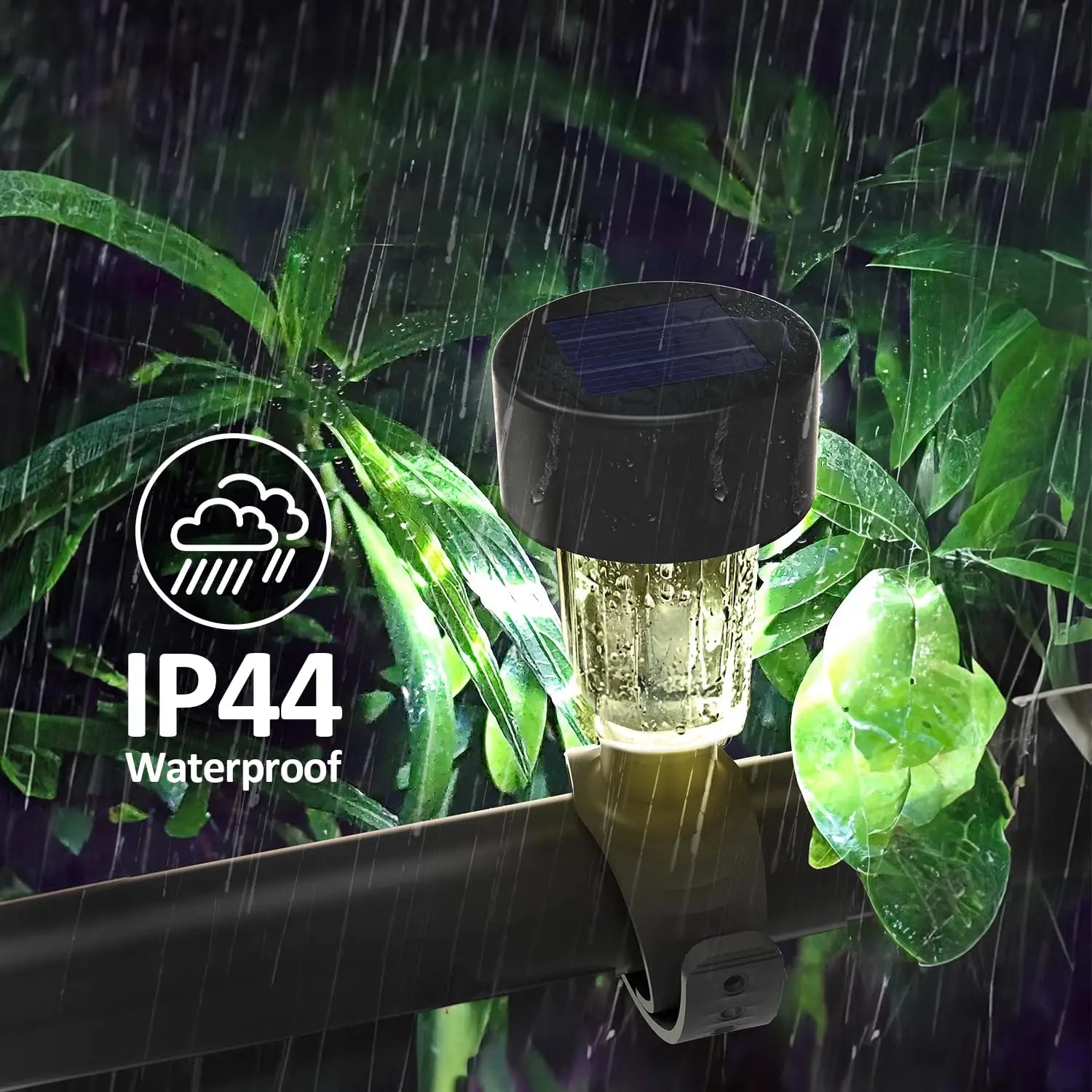 LumiBreeze Poollicht | Solar LED | Warmweißes Licht | Für Garten & Poolumrandung