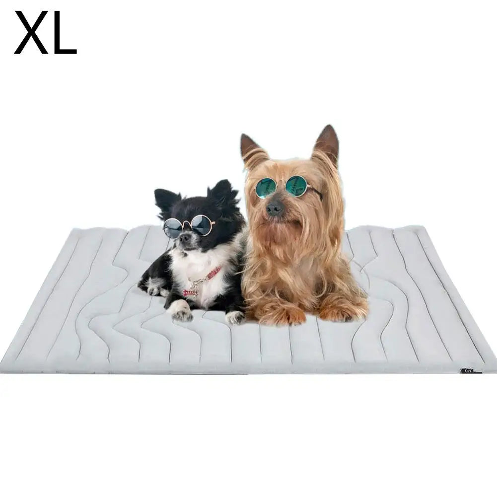 Pawrelax | Kühlmatte für Haustiere | Gel-Technologie, robust & tragbar | Hunde & Katzen Sommererfrischung