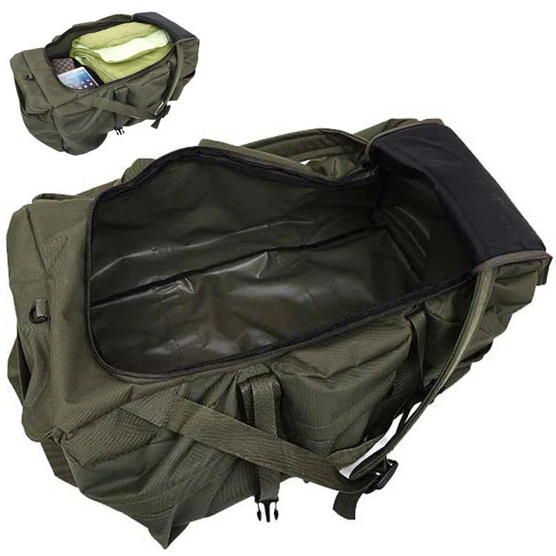 NomadPack | Multifunktionale Outdoor-Tasche | 4-in-1 Tragesystem | Wasserdicht & Robustes Nylon