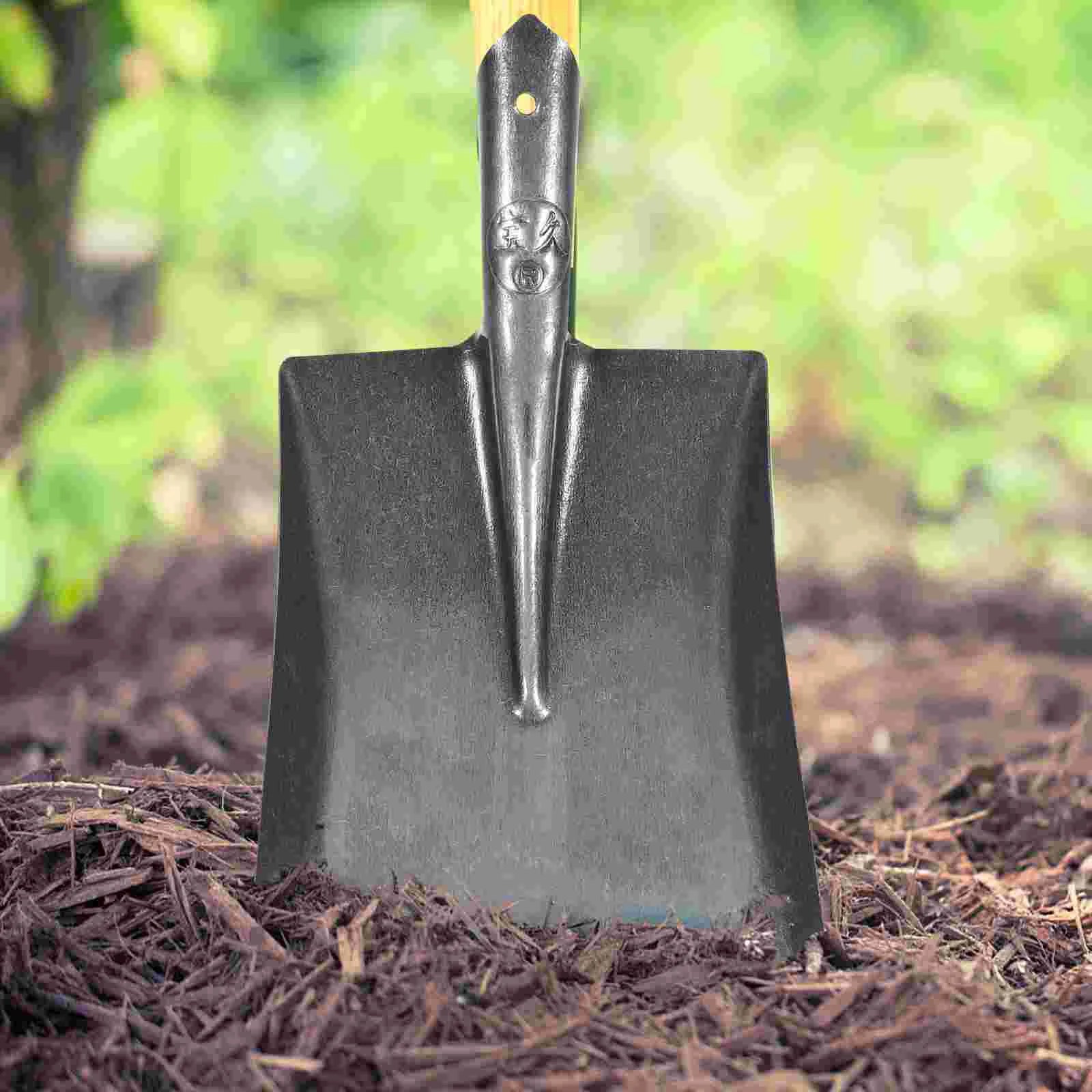 TerraGrip Gartenspaten | Extra Robust & Handlich | Für Wurzeln & Rasenkanten | Carbonstahl Rostfrei