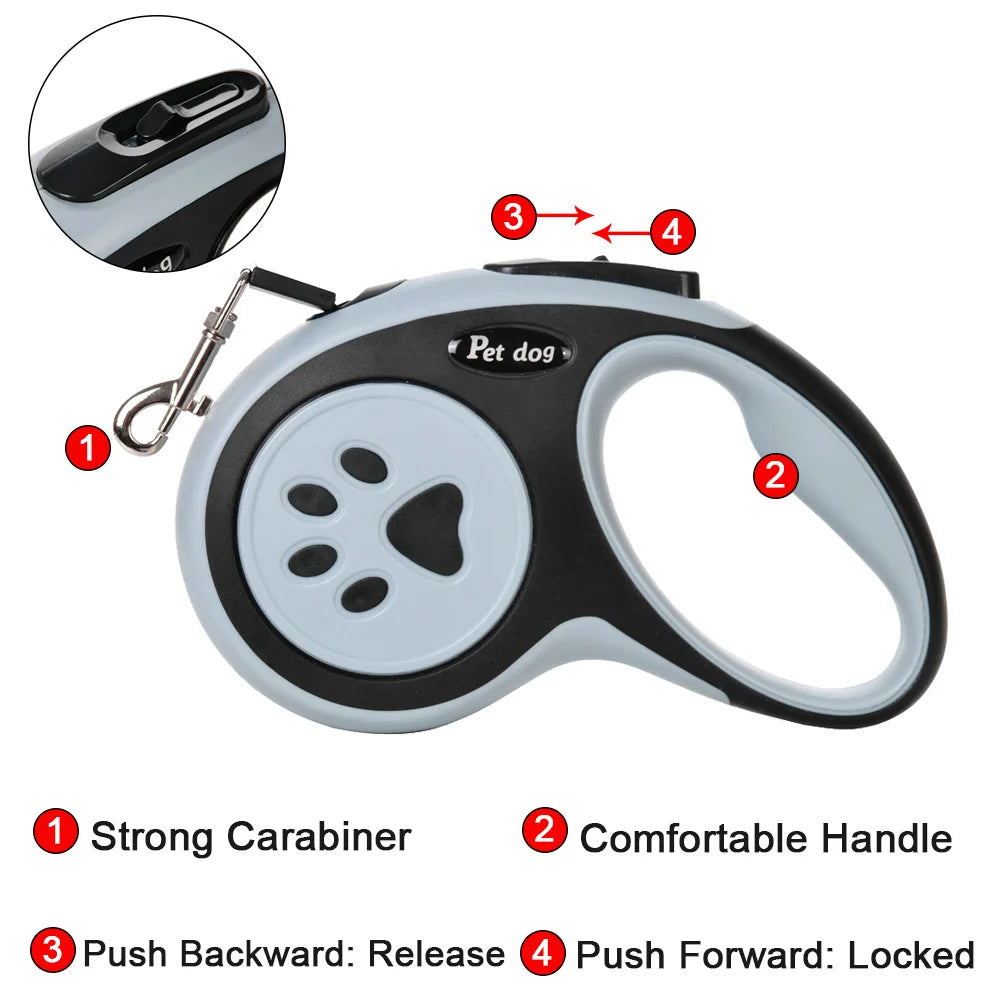 PawNero | Automatische Hundeleine | Robust, Stylisch, Ergonomisch | Spaziergänge, Reisen & Outdoor
