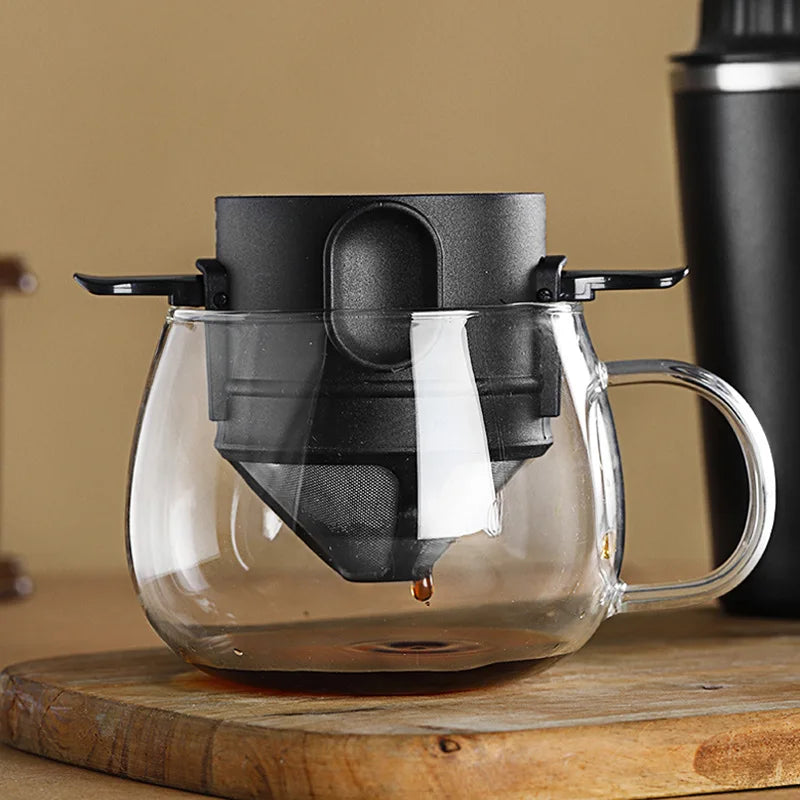 BrewCraft Filter | Edelstahlfilter | Wiederverwendbar & Kompakt | Für Kaffee & Tee