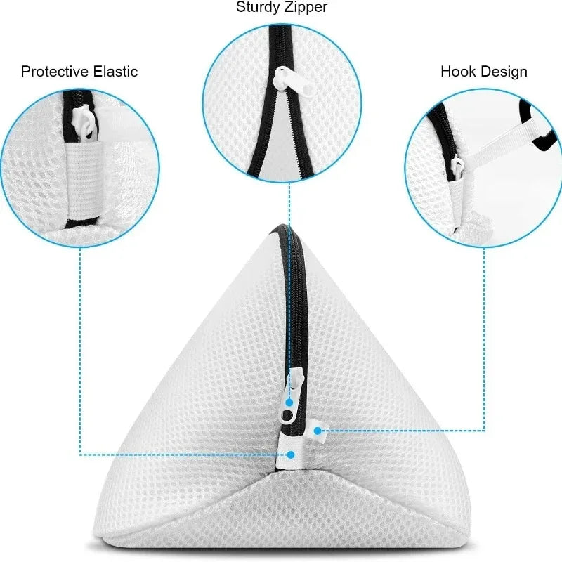FreshBag Mesh-Wäschebeutel | Schützt Kleidung & Schuhe | Robustes Design mit Reißverschluss | Für Waschmaschine & Reisen