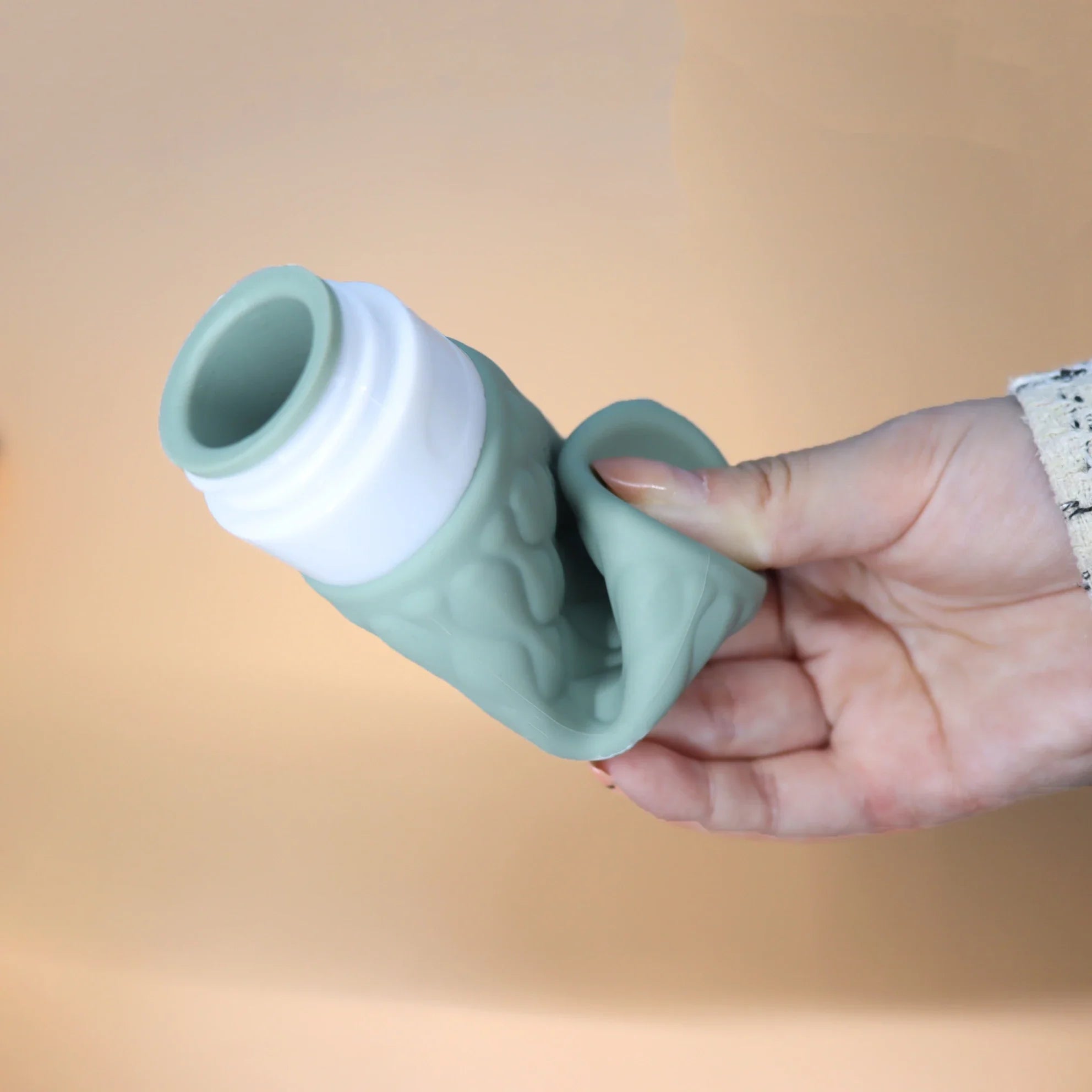 TravelFlex | Kompaktes Silikon Flaschenset | Auslaufsicher und TSA-konform