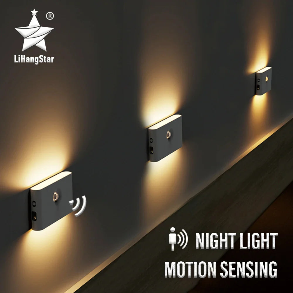 SensoGlow LED Licht | Mit Bewegungssensor | USB-C Aufladung | Warmweiß 3000 K